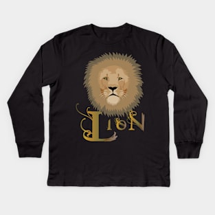 Lion Kids Long Sleeve T-Shirt